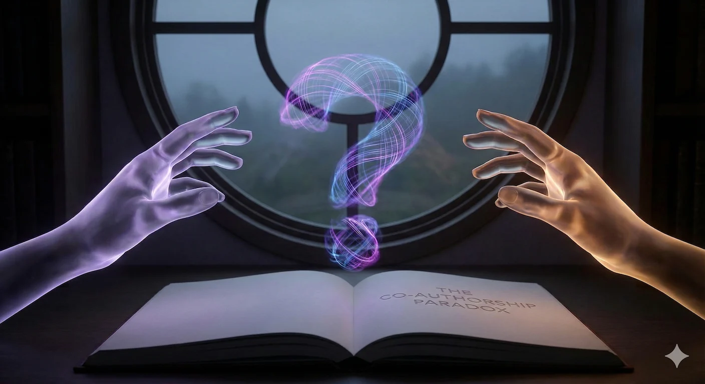 Abstract representation of human-AI dialogue